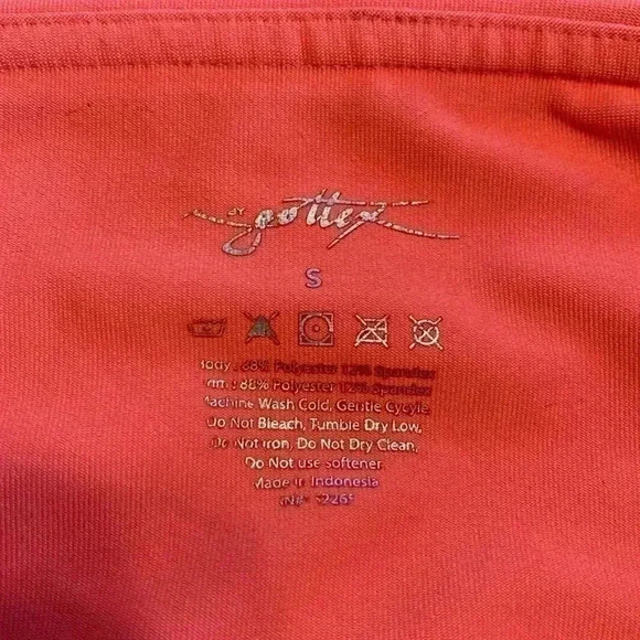 Gottex Peach Leggings, Yoga Pants in Size Small. - Picture 6 of 11